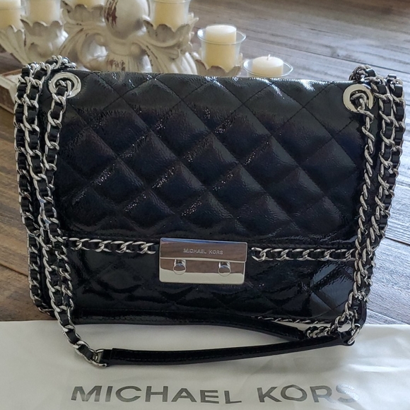 Michael Kors Handbags - Michael Kors Patten Leather Satchel